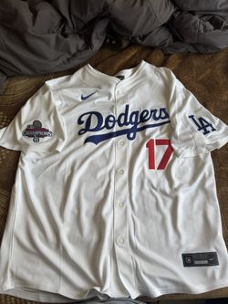 Shohei Ohtani Dodgers Nike 2024 World Series Champions Japanese Elite Player Jersey - White