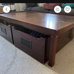 Pottery Barn Kids Train/ Craft Table W Drawers