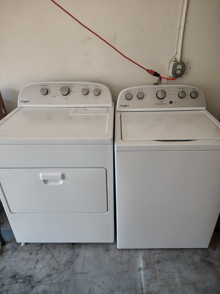 Whirlpool Washer And Dryer