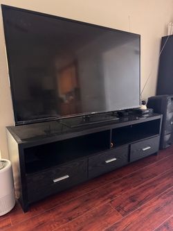 Black TV Stand / Console for sale