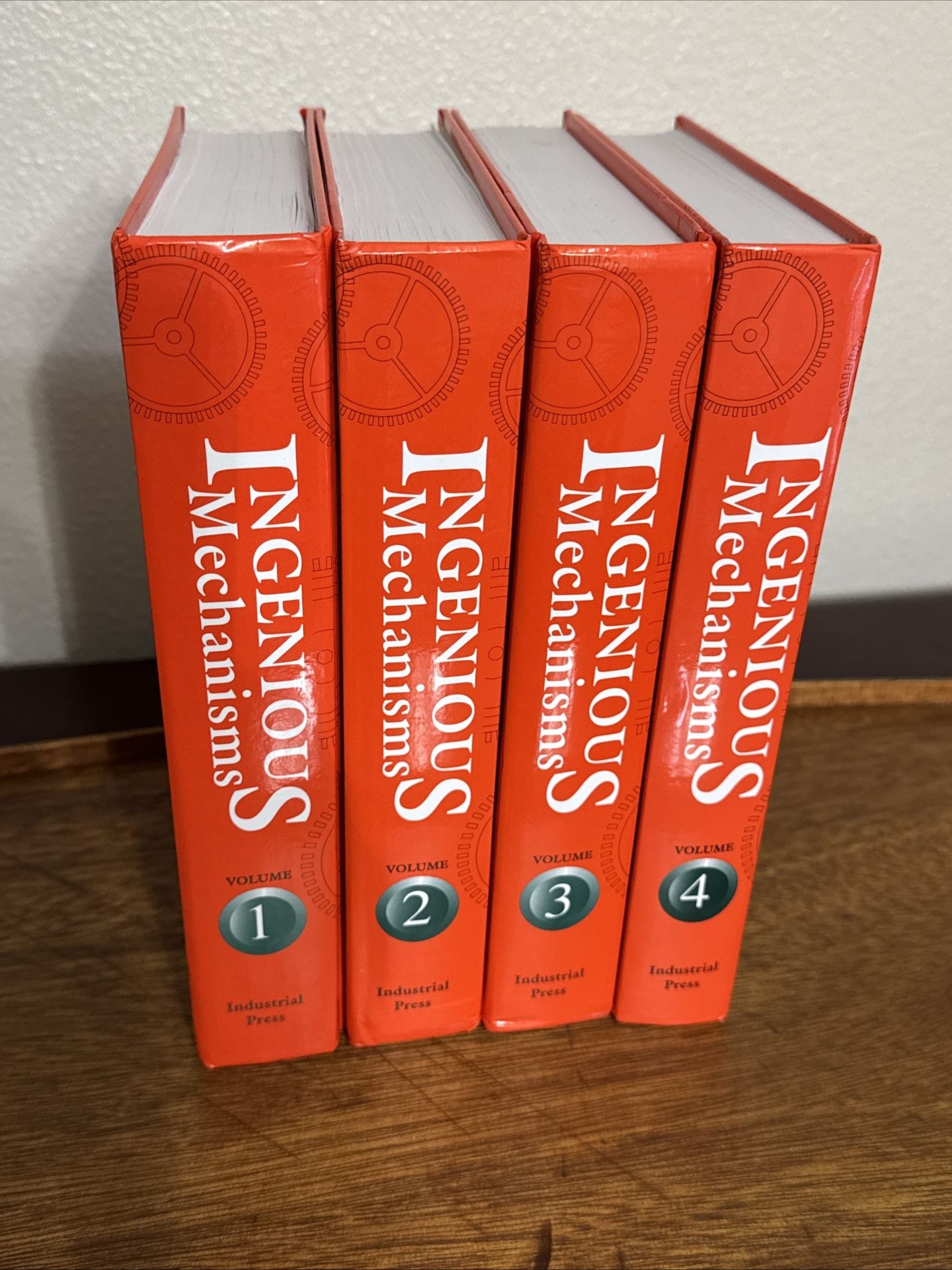 Ingenious Mechanisms; Hardback Textbooks Vol: 1-4 Set