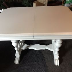 Antique Wood Kitchen Table
