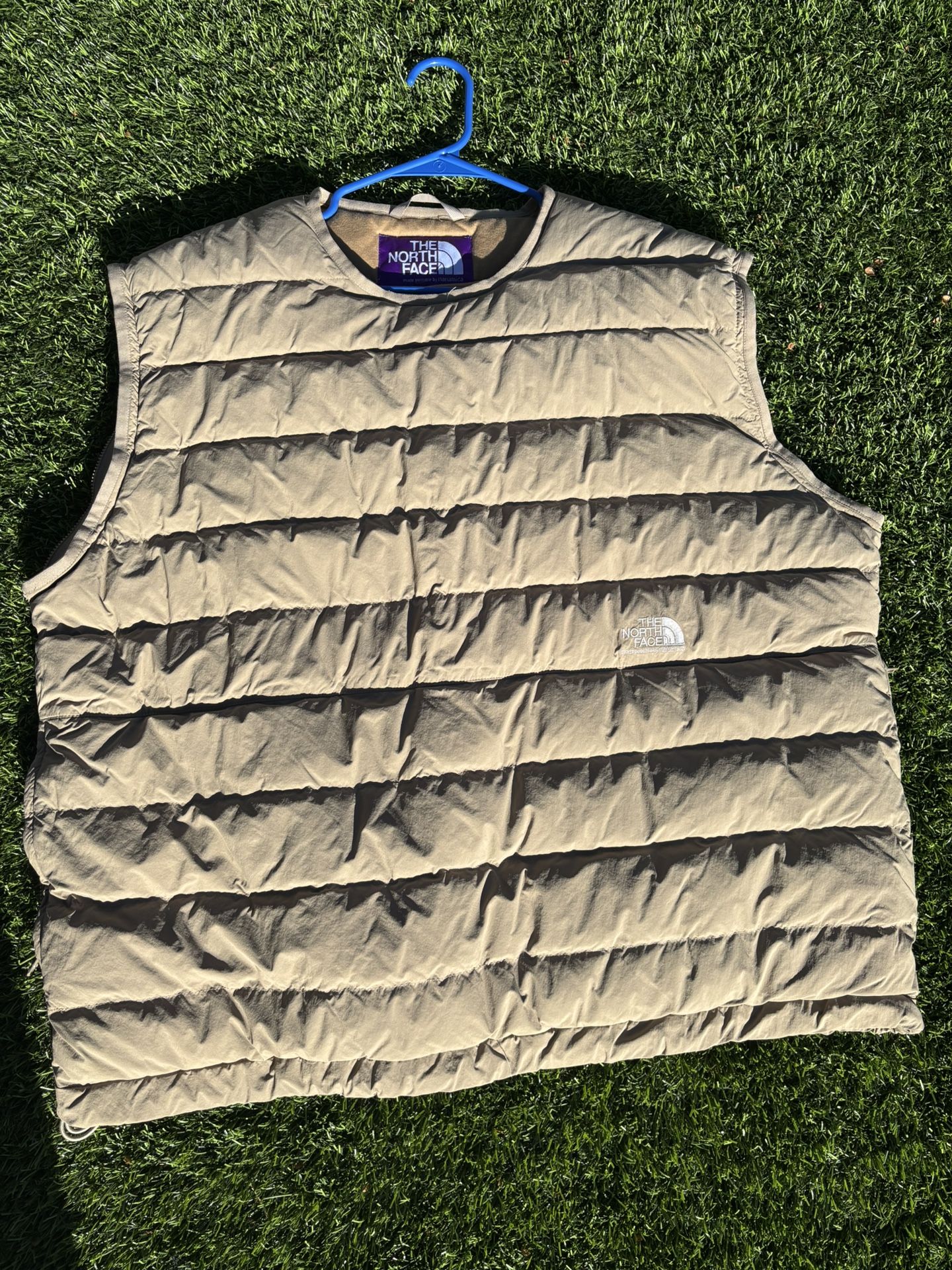 Japanese North Face Purple Tag Puffer Vest