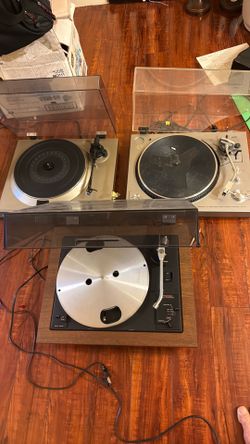 Sansui , DENON , PIONEER. TURNTABLES