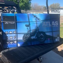 NEW! Jetson Atlas Folding Fat Tire Electric Bike 