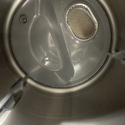 Black Samsung Flex Gas Dryer 
