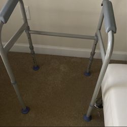 ProBasics Adult Economy Two-Button Steel Walker without Wheels