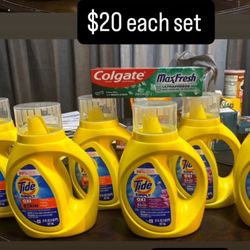 $20 7 Items Laundry Tide
