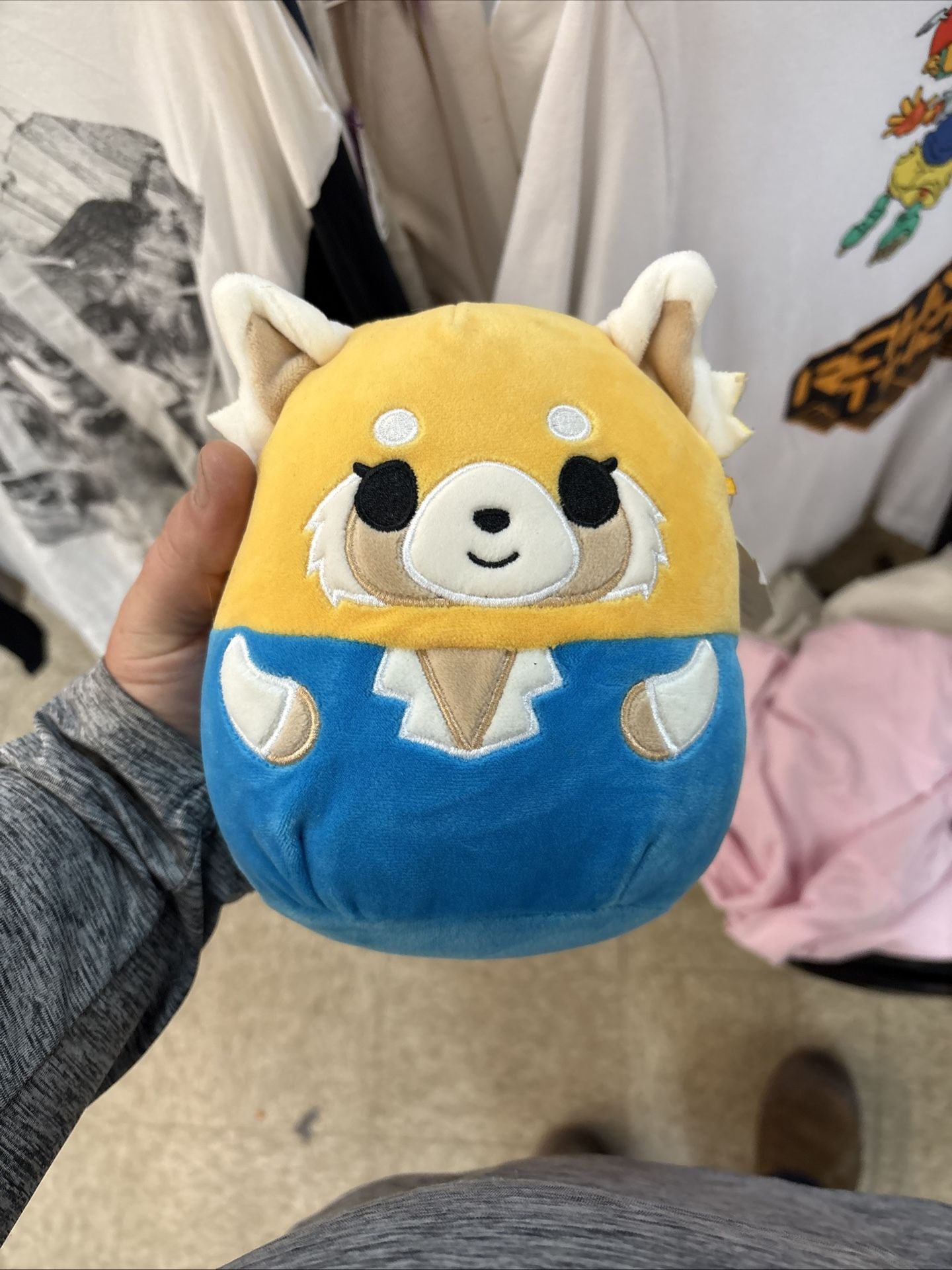 Squishmallows Aggretsuko Plush 7" Calm Expression NWT