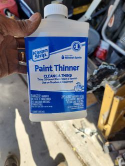 Mineral Spirits And Paint Thinner