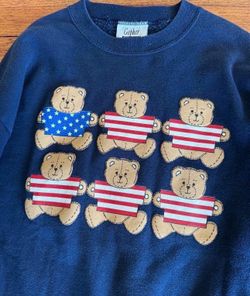 vintage USA bears sweatshirt