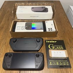 Like New OLED 512GB Handheld Console System w/ Case & Accessories *READ*