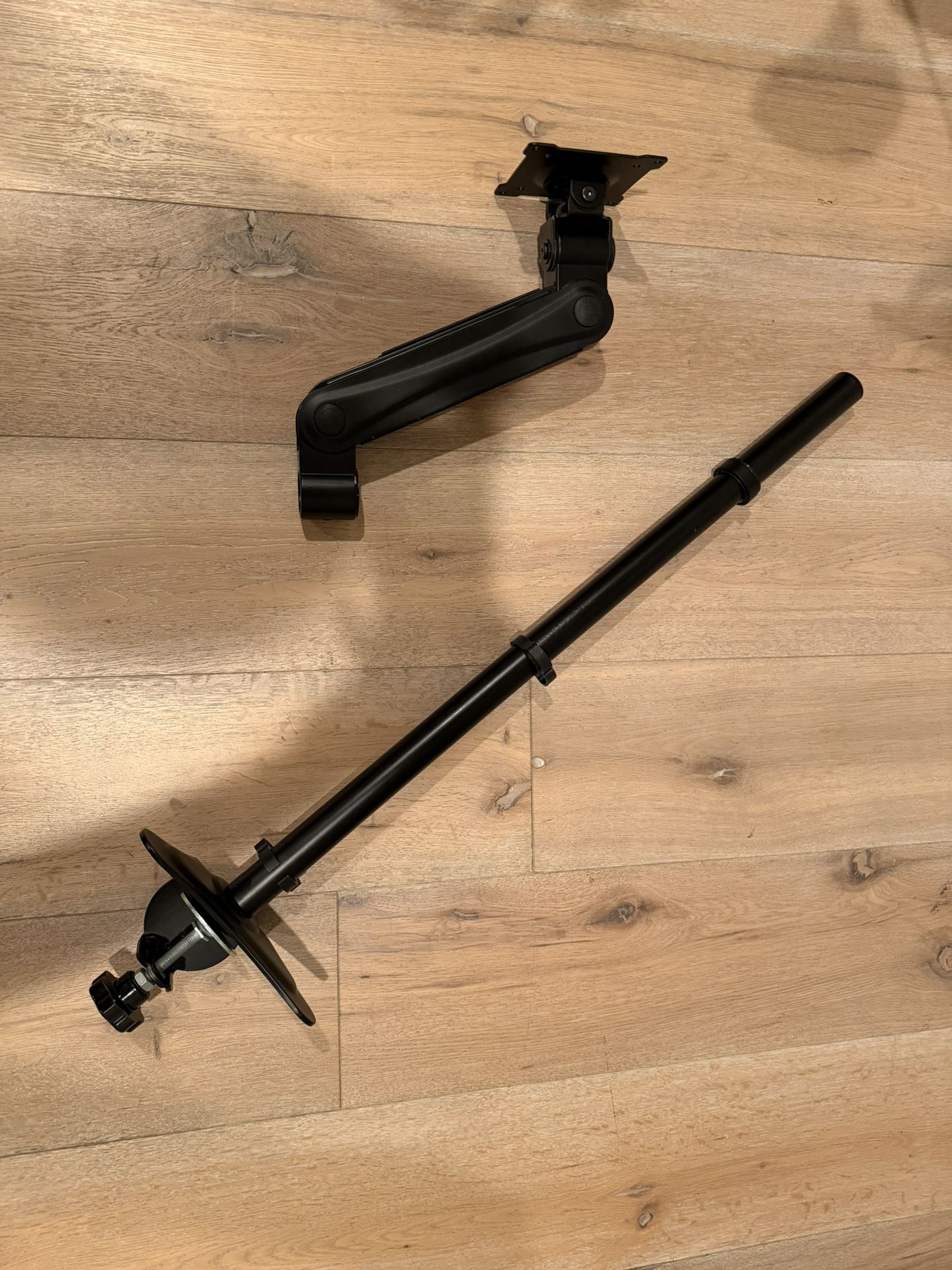 DoubleSight Standing/Sitting Adjustable Monitor Stand (29”)