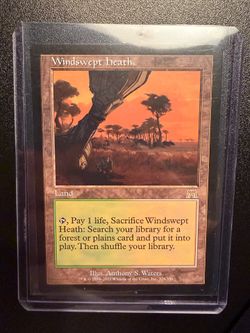 MAGIC THE GATHERING WINDSWEPT HEATH ONSLAUGHT NEAR MINT NM NEVER PLAYED MTG RARE