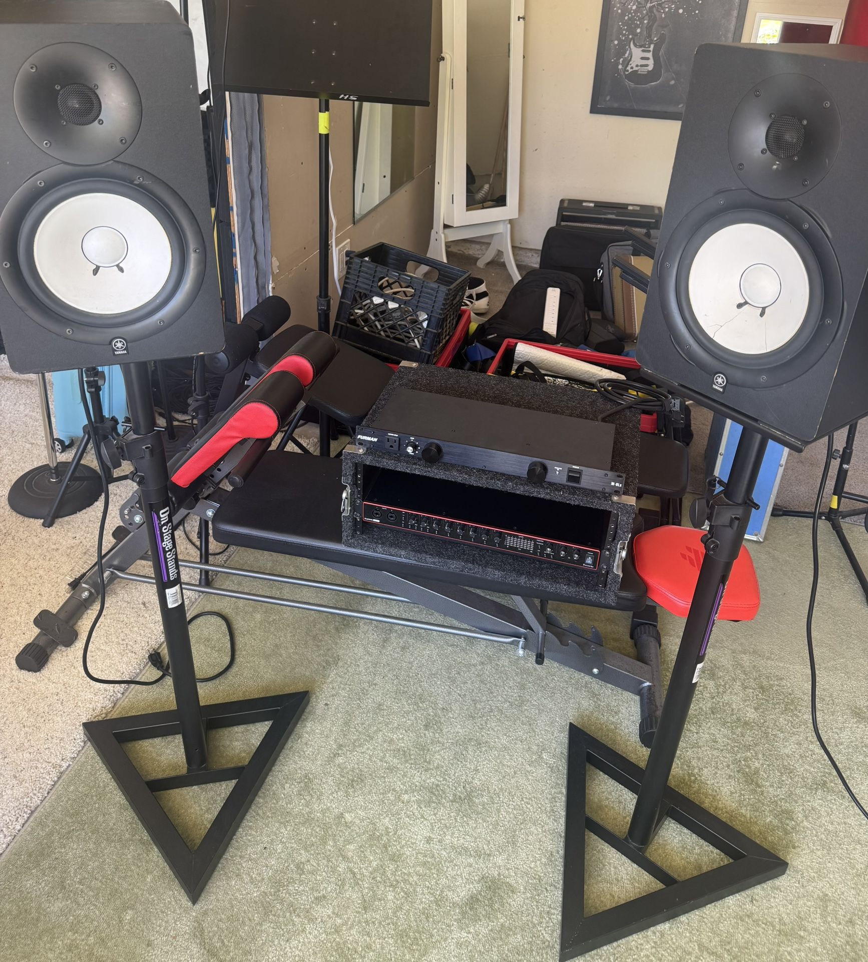 Focusrite Scarlet 18i20 With Yamaha HS 80
