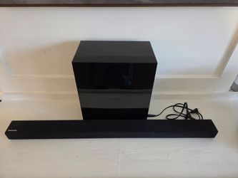 Samsung Soundbar and Subwoofer