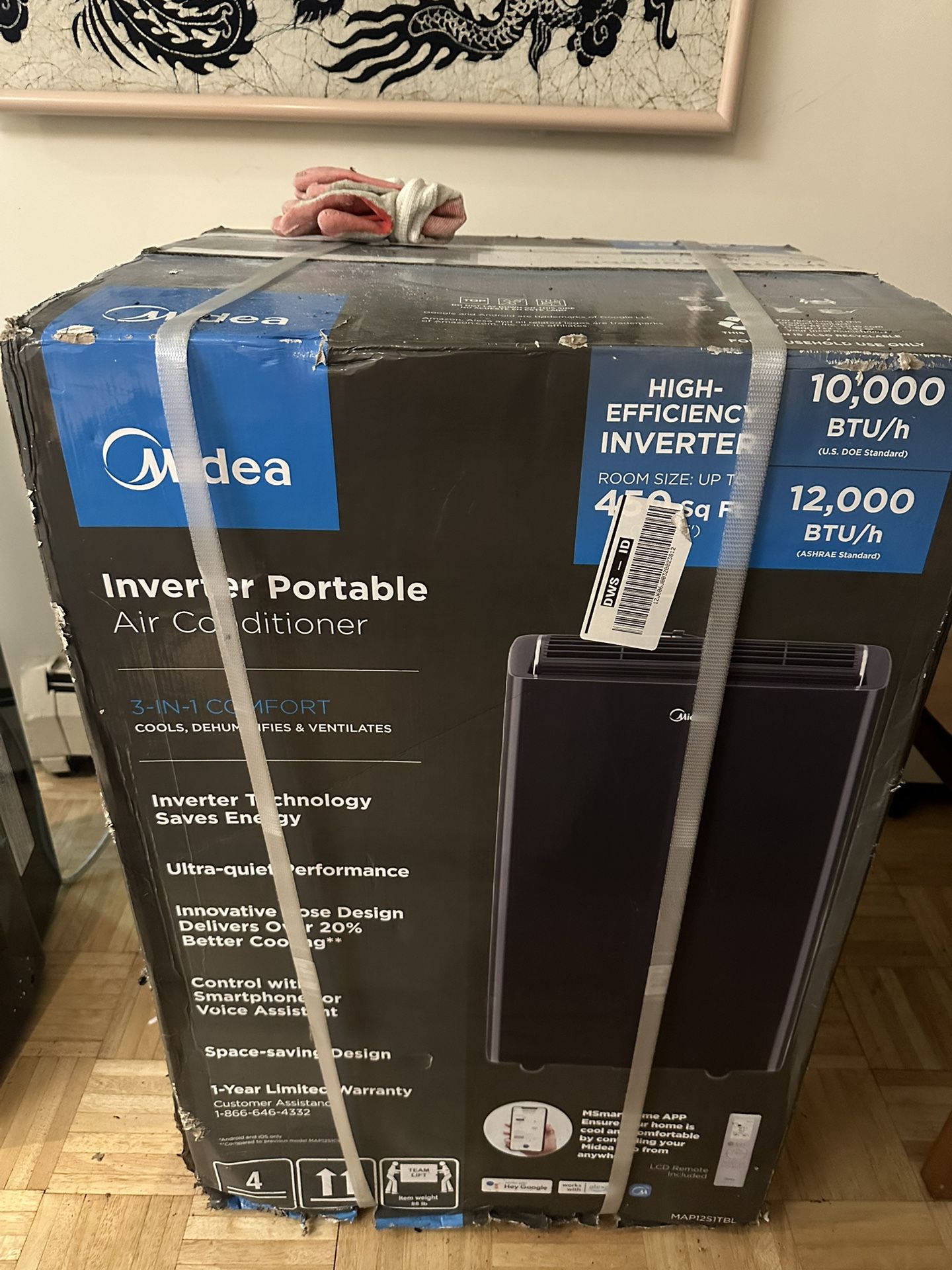 NEW IN BOX Midea Duo Portable Air Conditioner 10,000 BTU
