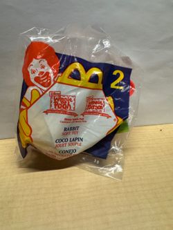 1999 McDonald's Sing a Song w/ Pooh Bear Toy #2 Rabbit NIB