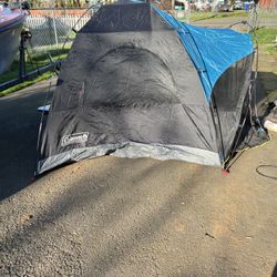 Coleman Carlsbad Dome Tent with Screen Room. 