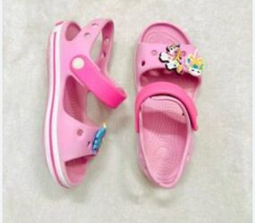 CROCS | Shoes | Crocs  size 9C used  Sandals Ankle Strap Infant Size ...