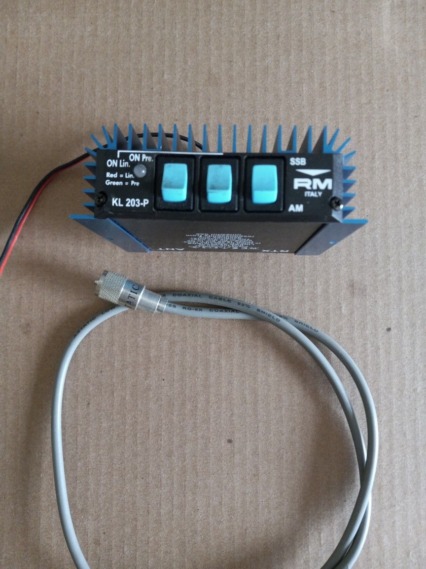 CB Radio Amp And Receive Booster