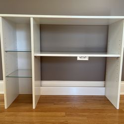 IKEA  Book Shelf Desk Top  3 Tier  White  