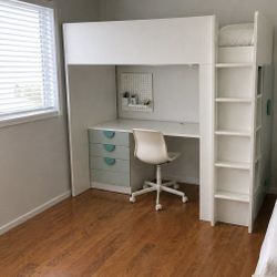Loft Bed with Mattress $550