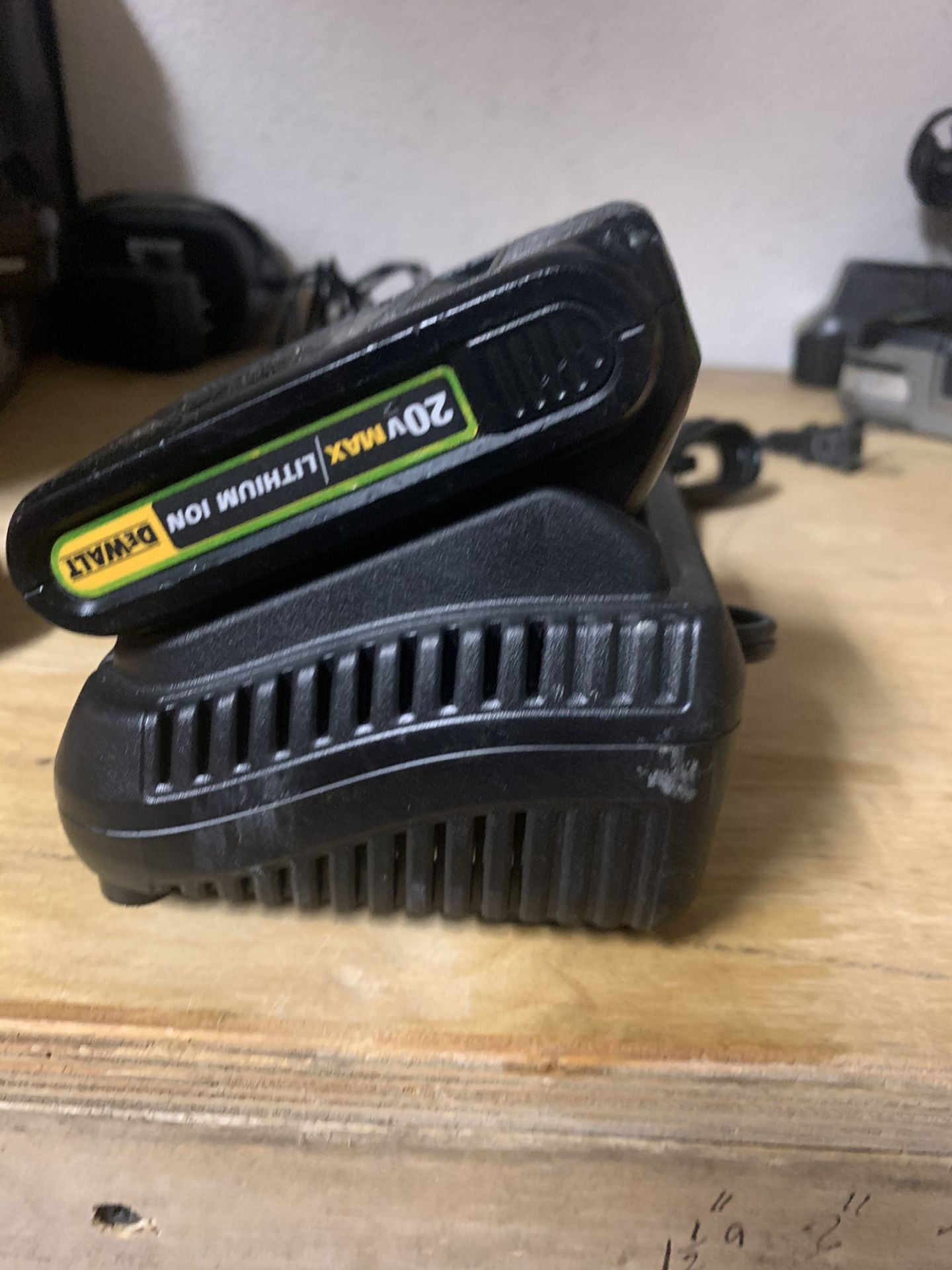 Dewalt battery and charger