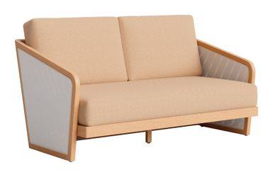 Sakina Brown Outdoor Sofa