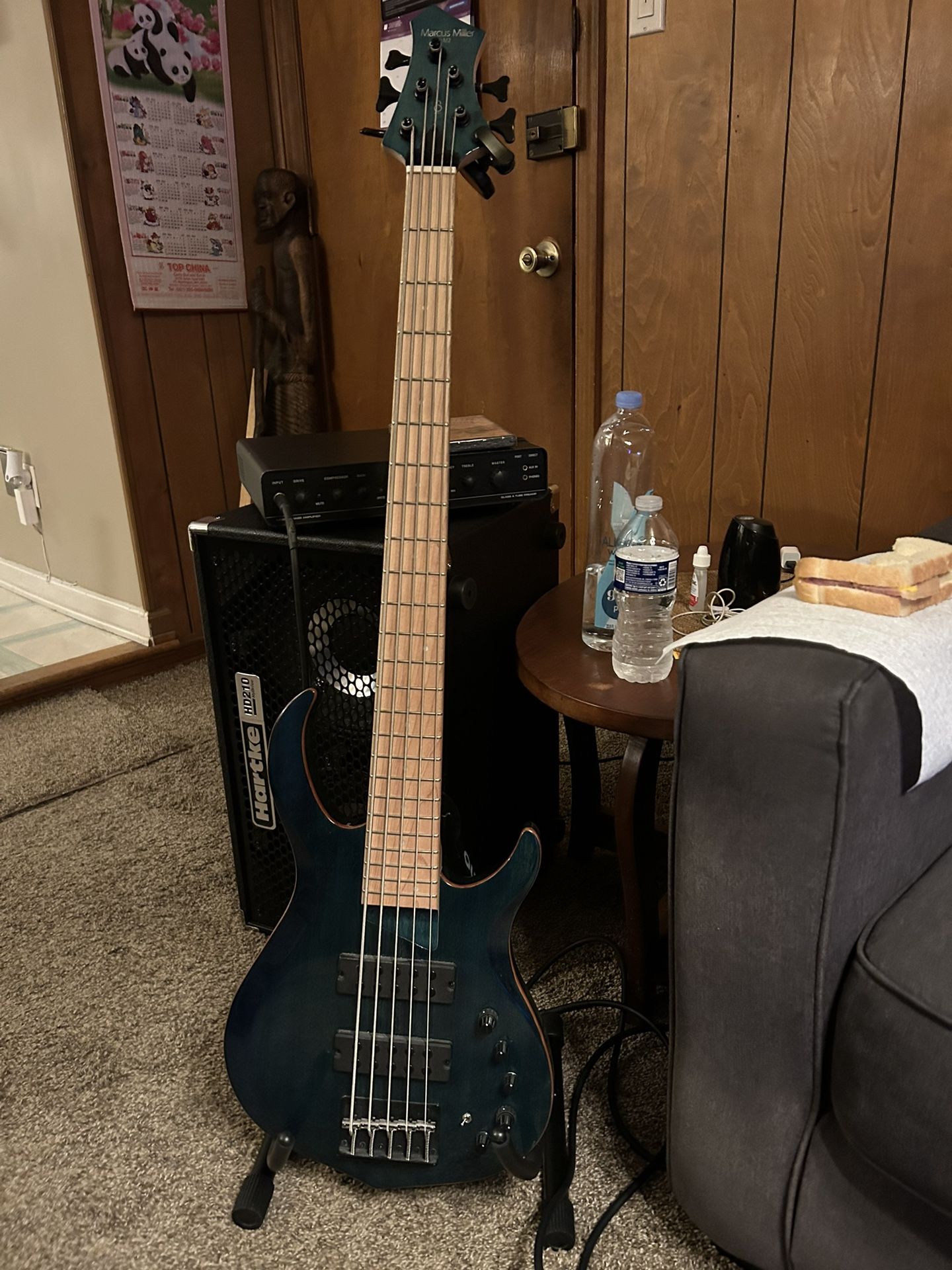 MTD Z5 Sunburst 5 String Bass