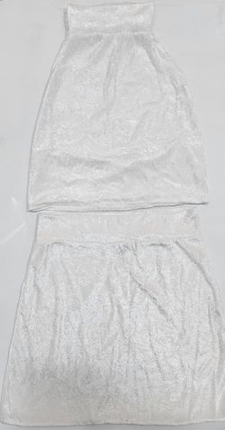 Cute White Suede Outfit