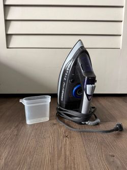 Pursteam Steam Iron for Clothes 1700W with Self-Cleaning Nonstick Stainless Steel Soleplate, Auto Shutoff, Anti-Drip
