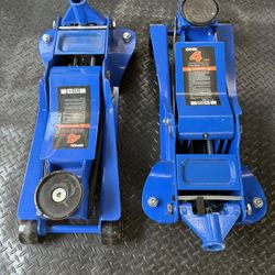 Missing Stick / Flat Palo 4 Ton Jack Heavy Duty Blue Each / Cada Uno 