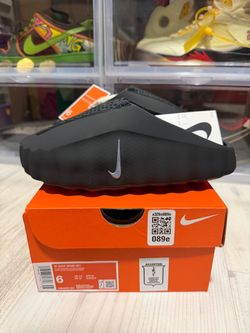 Women’s Nike Mind 001 Slides Black Chrome
