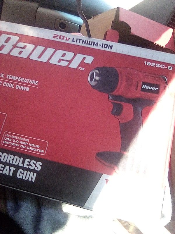 HEAT GUN (CORDLESS)