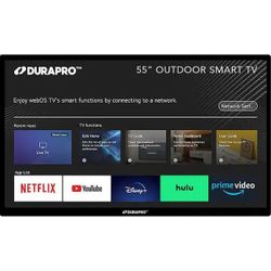 HUGE TV SALE!! 55" DuraPro Partial Sun Outdoor TV 4K LED HDR Smart DRPTV550SM