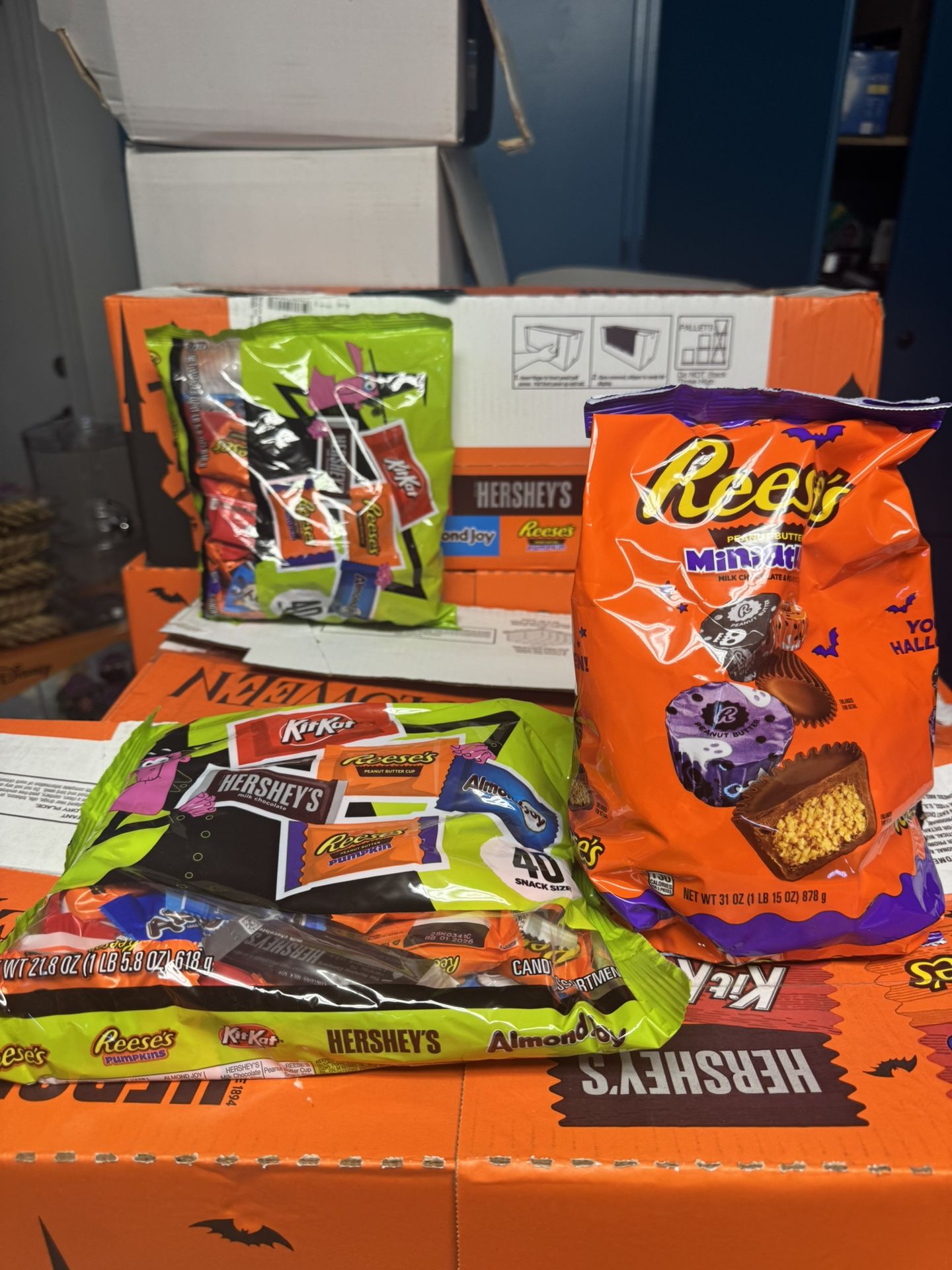 Halloween Chocolates Reese's And Herseys