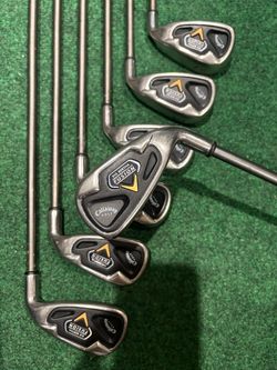 Callaway Fusion pw-4 iron set