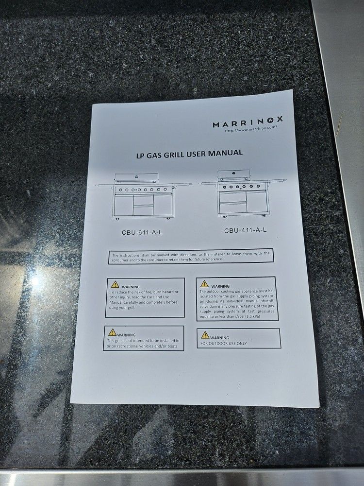MARRINOX BBQ GRILL