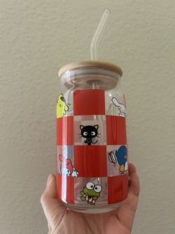Sanrio Glass Cup