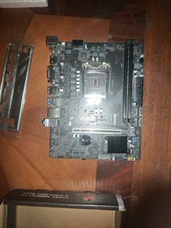 Brand New Shangzhaoyuan H511M-PRO LGA 1200 Motherboard - Cash Only - Pickup Glendora CA