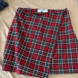 Hollister Plaid Skirt