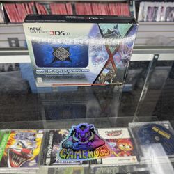 New Nintendo 3DS XL Monsters Hunters Edition $500 Gamehogs 11am-7pm