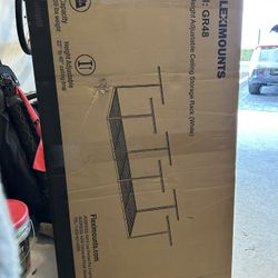 Fleximounts 4’x8’ overhead storage garage rack