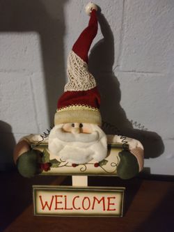 Door hanging Santa