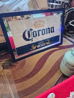 Corona beer sign mirror 27" x 41"
