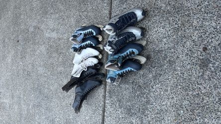 Ice Skates Batch Sizes 5, 6, 7, 7, 8.5