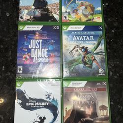 Xbox Assorted Video Games