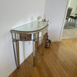 Glass wall stand 