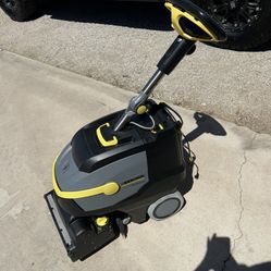 Karcher walk behind floor scrubber